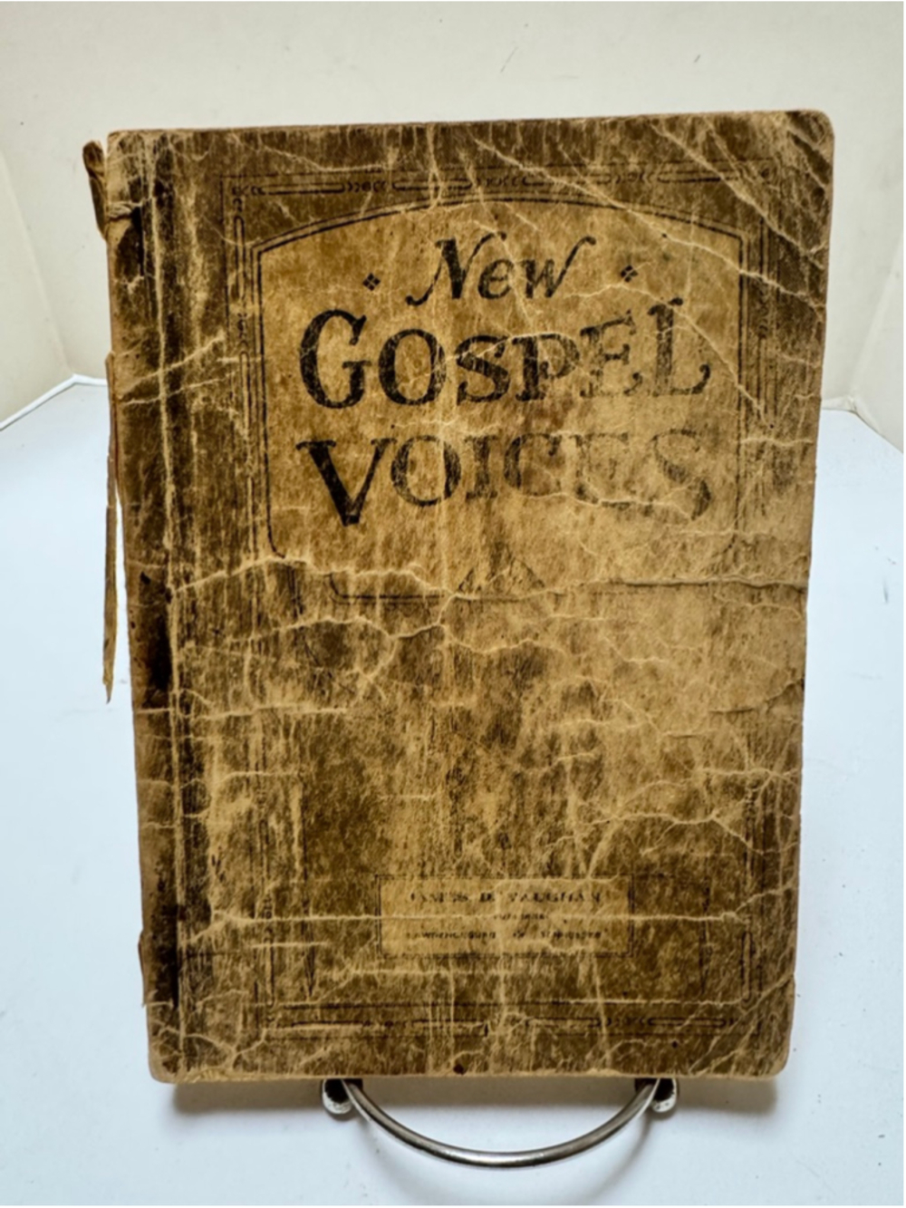 James D. Vaughan New Gospel Voices Music Book from 1932